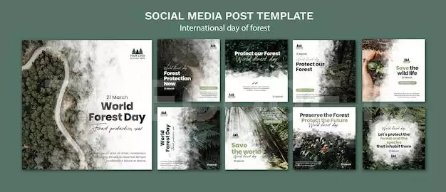 World Forest Day Instagram Posts Template