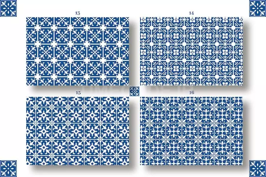Mediterranean Seamless Pattern Collection
