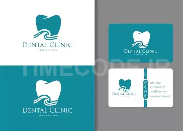 Dental Clinic Logo Design And Business Card Template