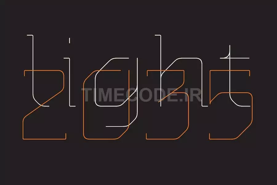 دانلود فونت انگلیسی نازک