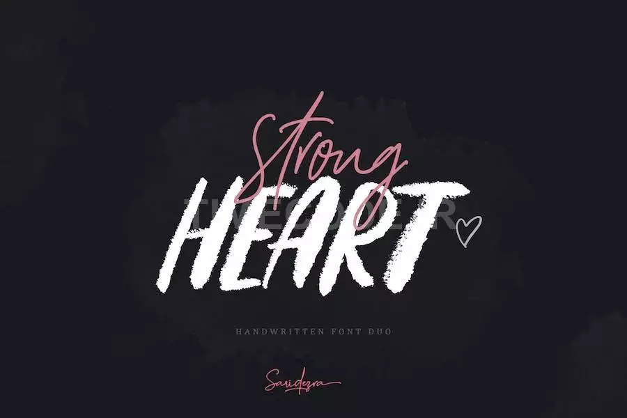 Strong Heart - Font Duo