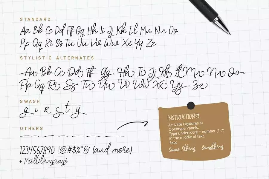 Dear Disya - Handwritten Script
