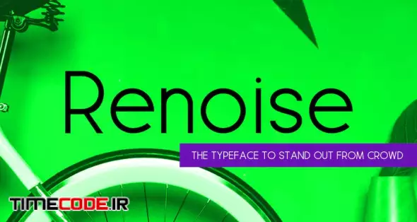 Renoise - Trendy & Stylish New Age Typeface