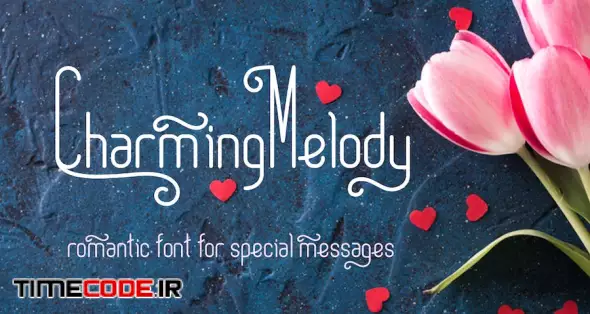 CharmingMelody| Romantic Curly Font