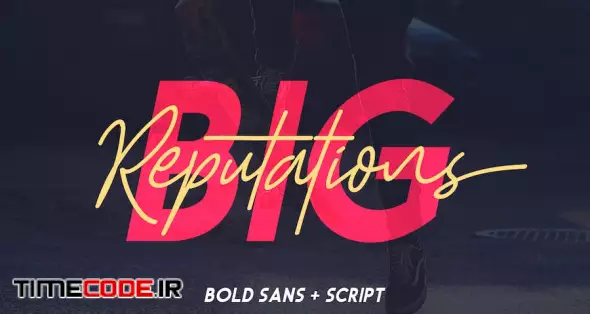 Big Reputation - Font Duo