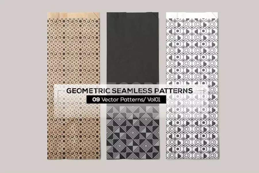 09 Geometric Seamless Patterns