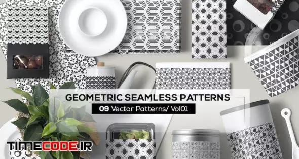 09 Geometric Seamless Patterns