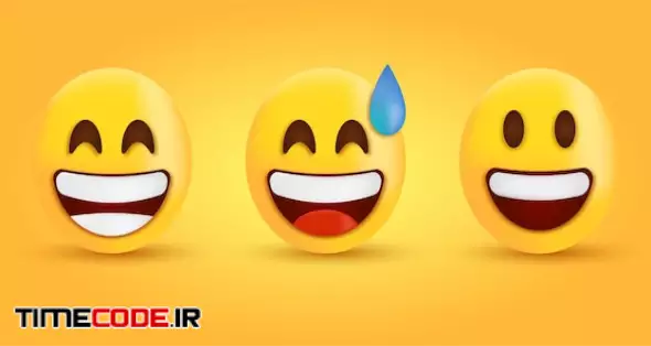 Grinning Emoji With Smiling Eyes Laugh Emoticon