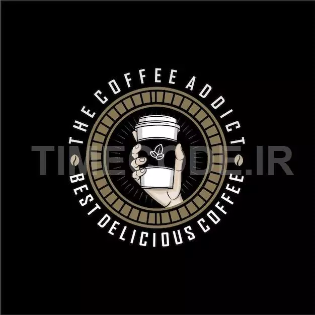 Coffee Addict Logo Template
