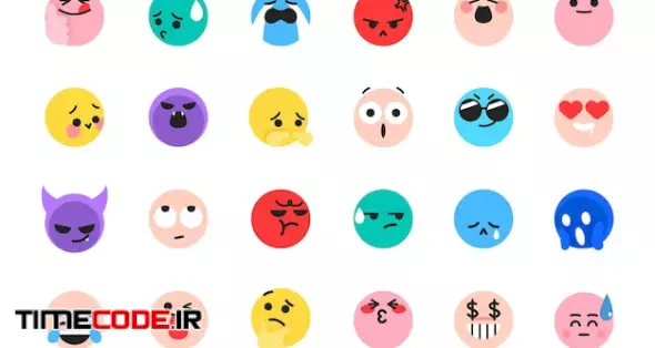 Collection Of Cute Emoticons Tiktok Emojis Set For Social Media Reactions