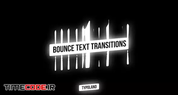 50 Bounce Text Transitions