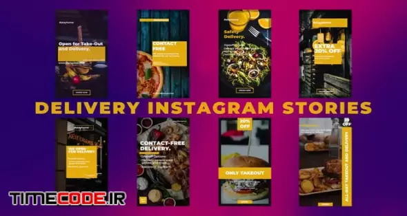 Delivery Instagram Stories