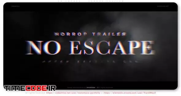 No Escape - Horror Trailer