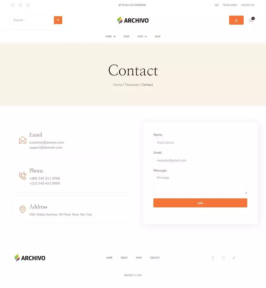 Archivo - Beauty Cosmetics & Skincare Elementor Template Kit