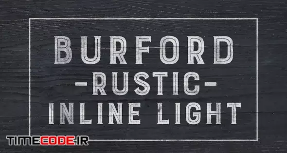 Burford Rustic Inline Light