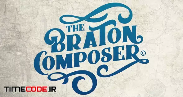 Braton Composer Typeface