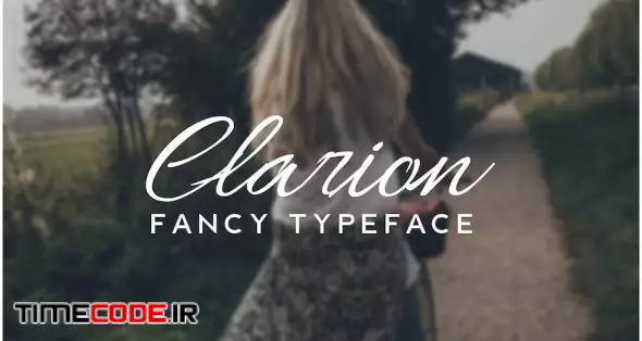 CLARION - Fancy Handwriting / Decorative Typeface