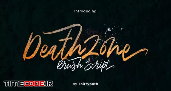 Death Zone Typeface