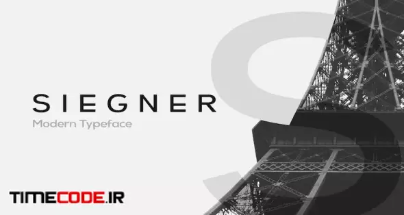SIEGNER - Modern Typeface + WebFonts