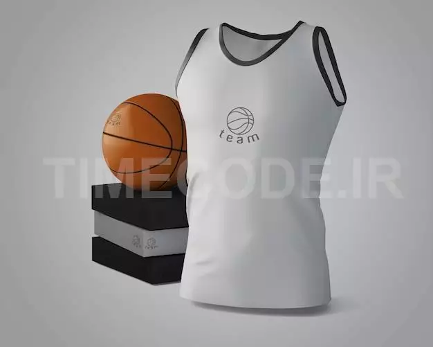 Sports Shirt Mockup With Brand Logo
