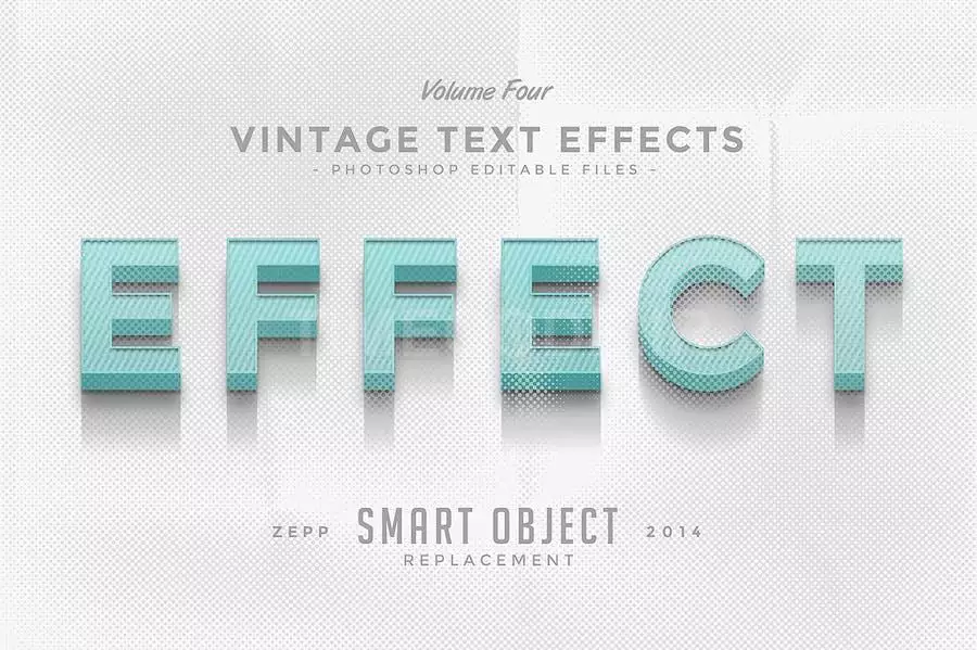 Vintage Text Effects Vol.4