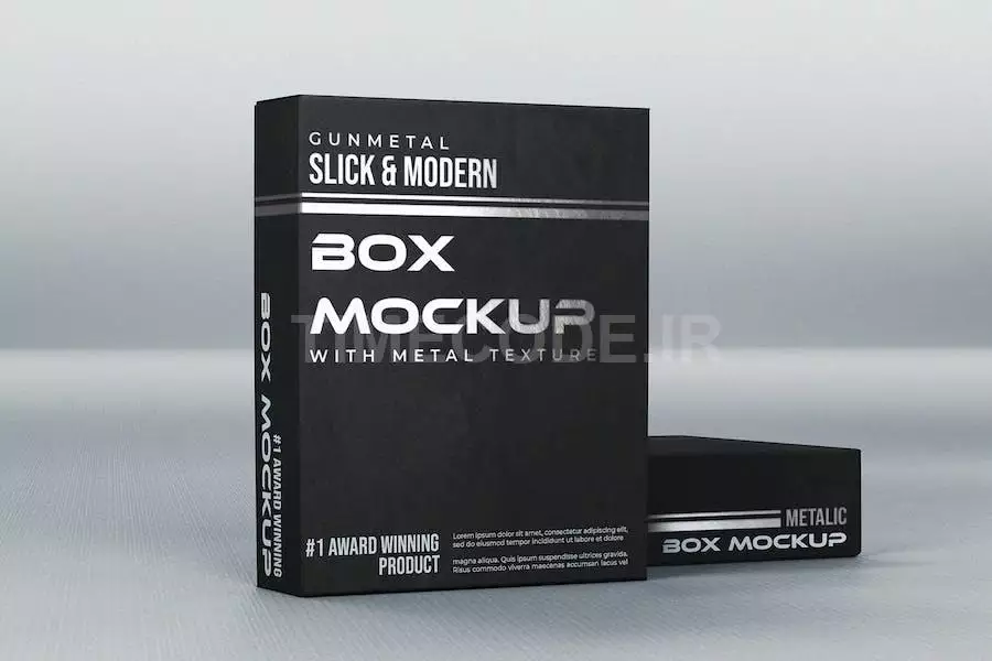 Realistic Box Mock-Up Template