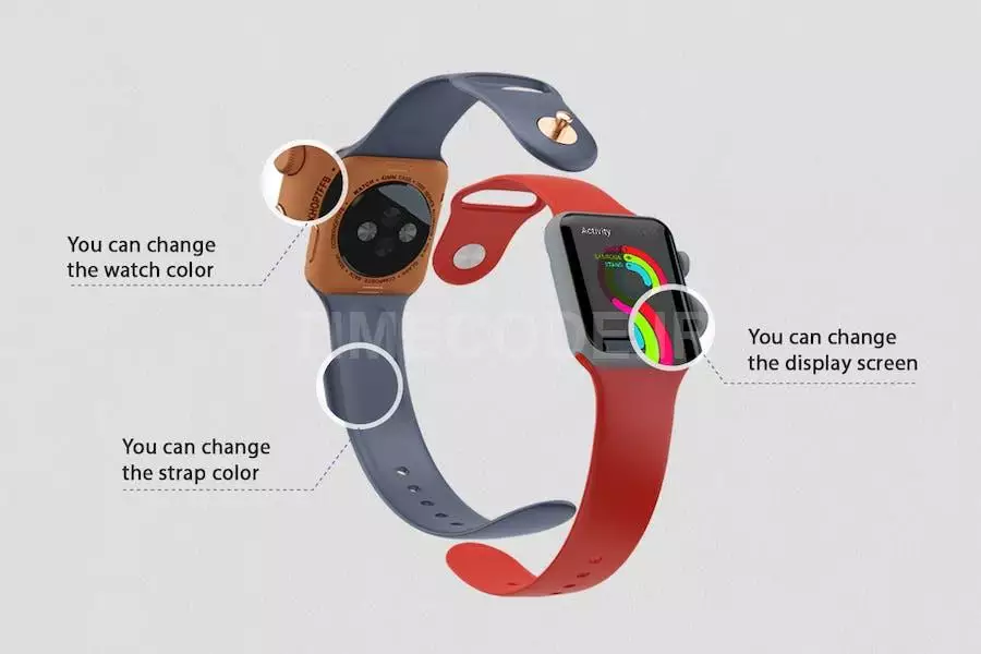 Apple Watch & IPhone X Mockup