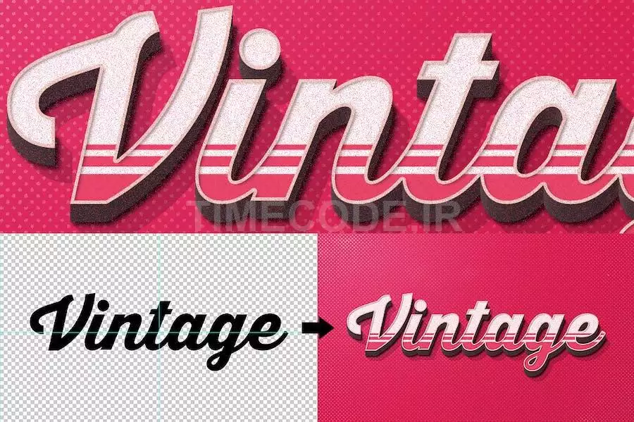 Vintage Text Effects Vol.2