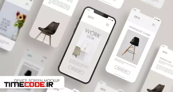 Phone And Screen - Ui Ux App Presentation Mockup