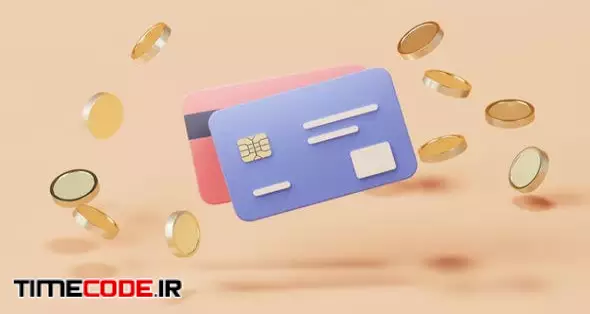 Loop Animation Of Bank Card