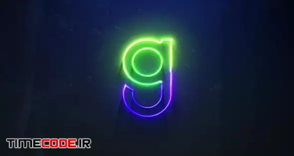 Neon Logo Reveal