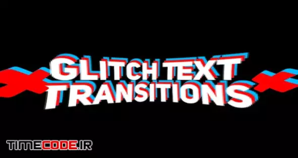 Glitch Text Transitions
