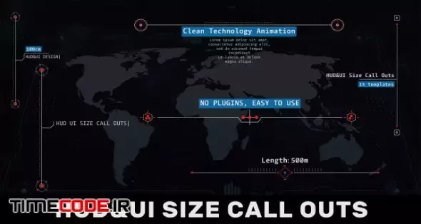 HUD UI Size Call Outs