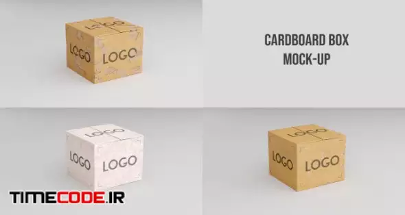 Cardboard Box Mock-up