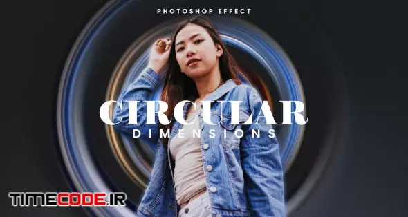 Circular Dimensions Photo Effect