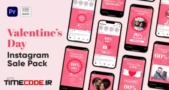 Valentines Day Instagram Sale For Premiere Pro