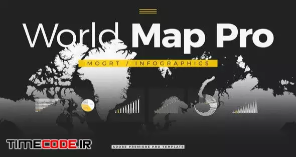 World Map Pro / MOGRT / Infographics