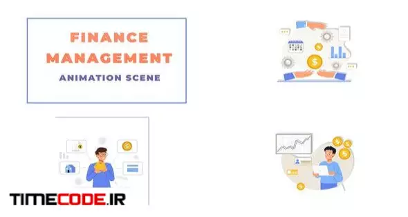 Finance Management Explainer Animation Scene