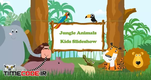Jungle Animals Kids Slideshow