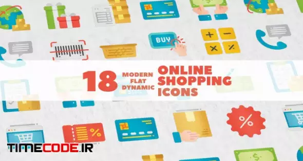 Online Shopping Animated Icons