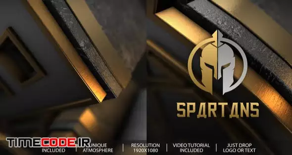 Epic Power And Elegant Gold Logo Reveal