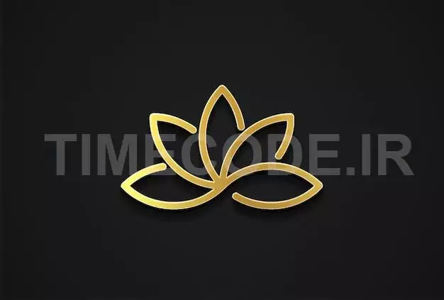 Golden Logo Mockup
