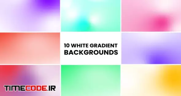 White Gradient Backgrounds