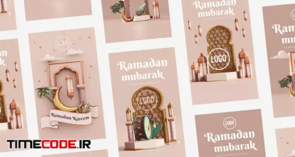 3D Modern Ramadan Stories