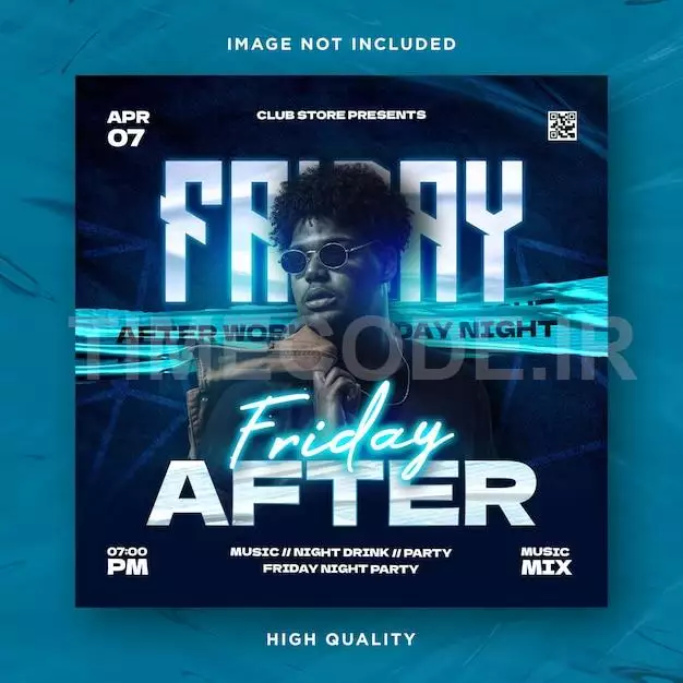 Night Club Party Flyer Template Design