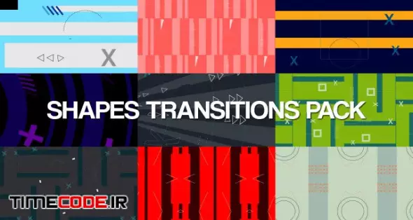 Geometric Shapes Transitions Pack