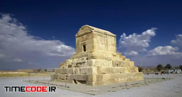 دانلود عکس پاسارگاد و مقبره کوروش Pasargadae Tomb And Necropolis Iran