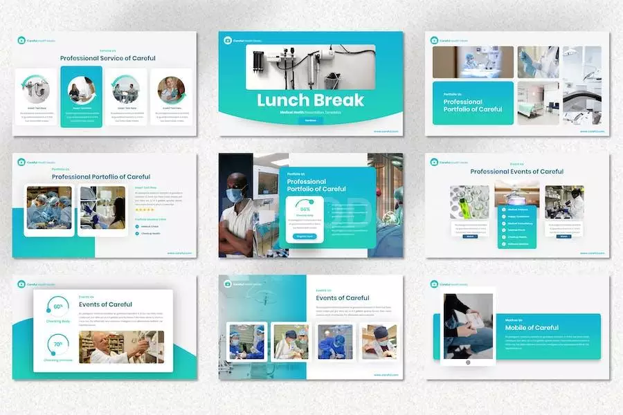 Careful - Medical Powerpoint Template