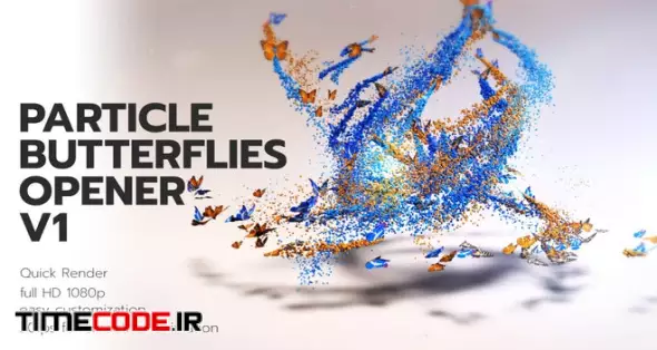 Particle Butterflies Opener V1
