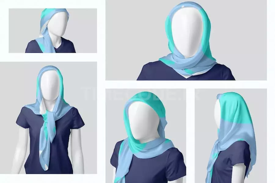دانلود موکاپ روسری